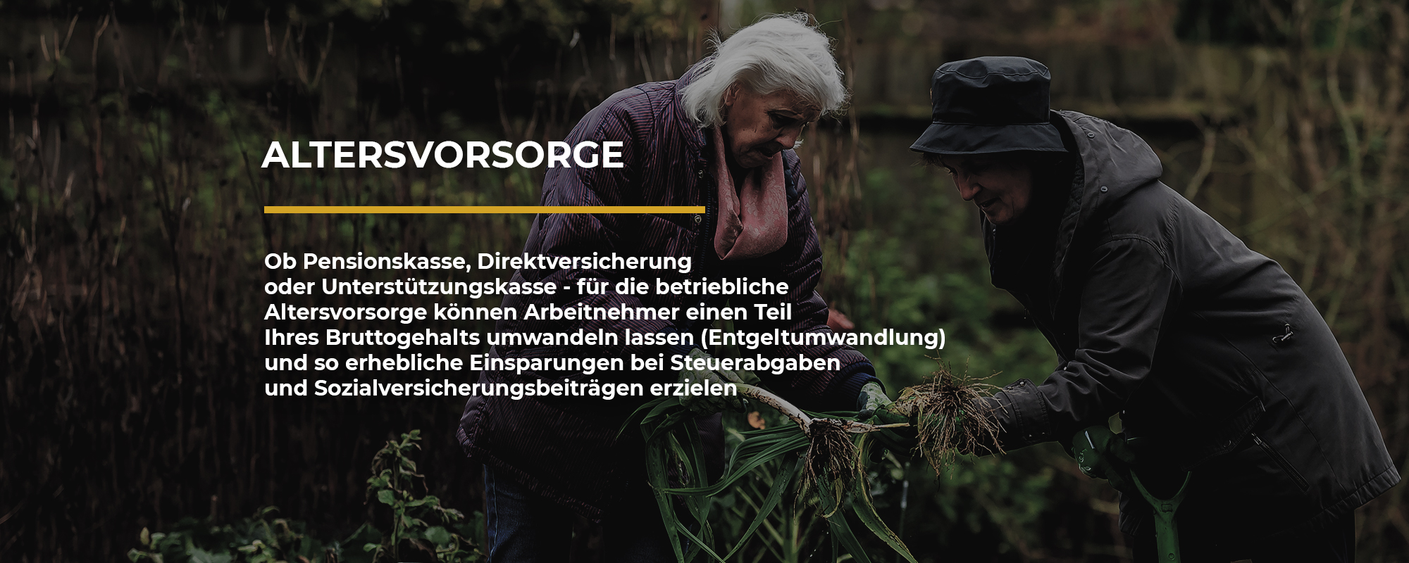 Altersvorsorge