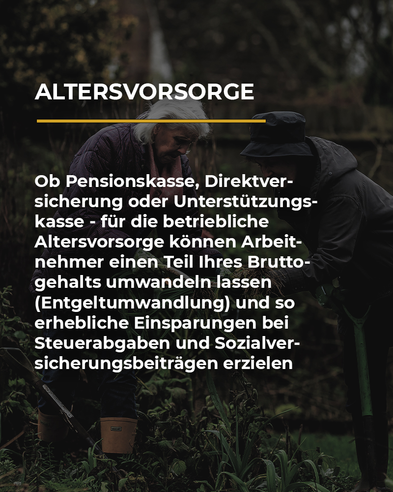 Altersvorsorge