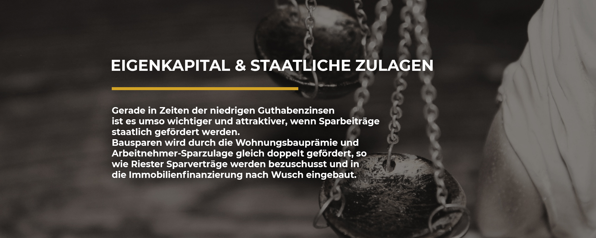 Eigenkapital & Staatliche Zulagen