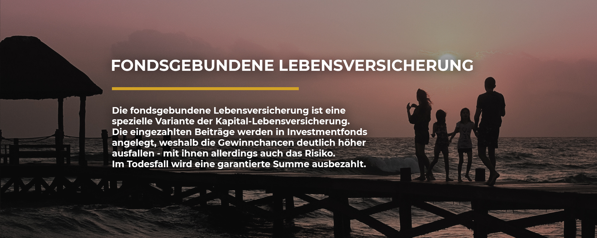Fondsgebundene Lebensversicherung