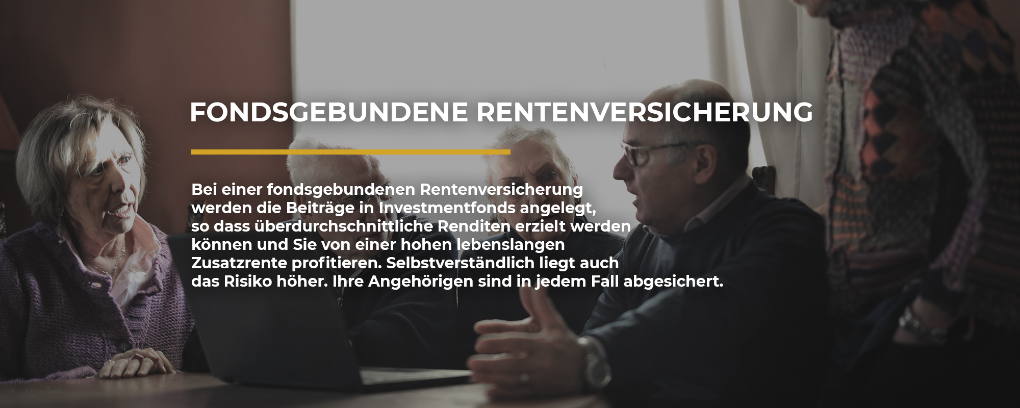 Fondsgebundene Rentenversicherung