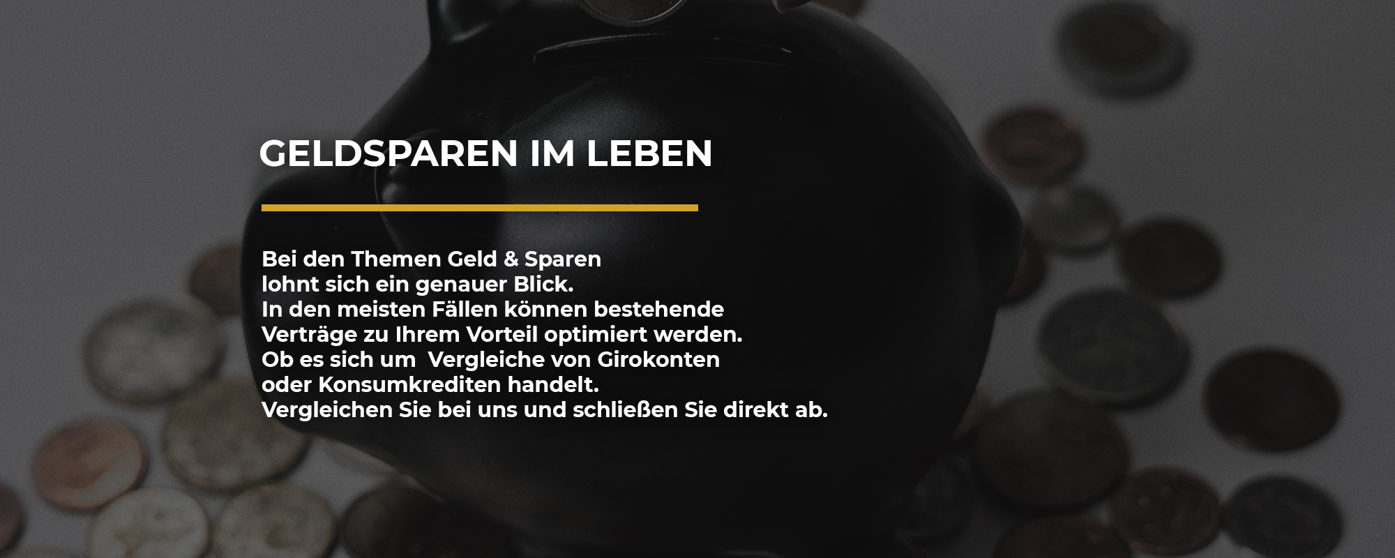 Geldsparen
