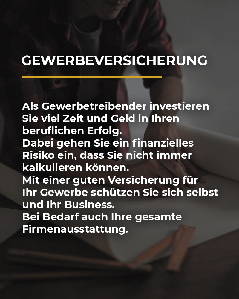 Gewerbeversicherung
