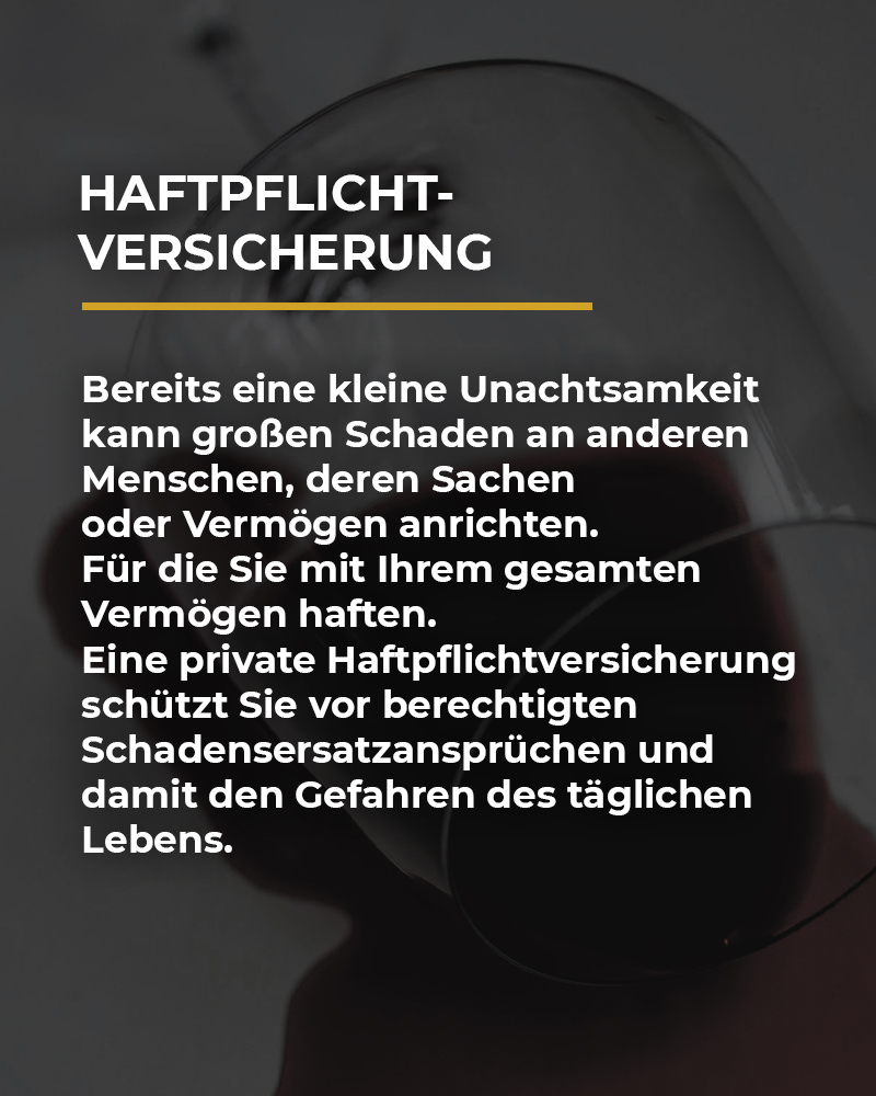 Haftpflichtversicherung