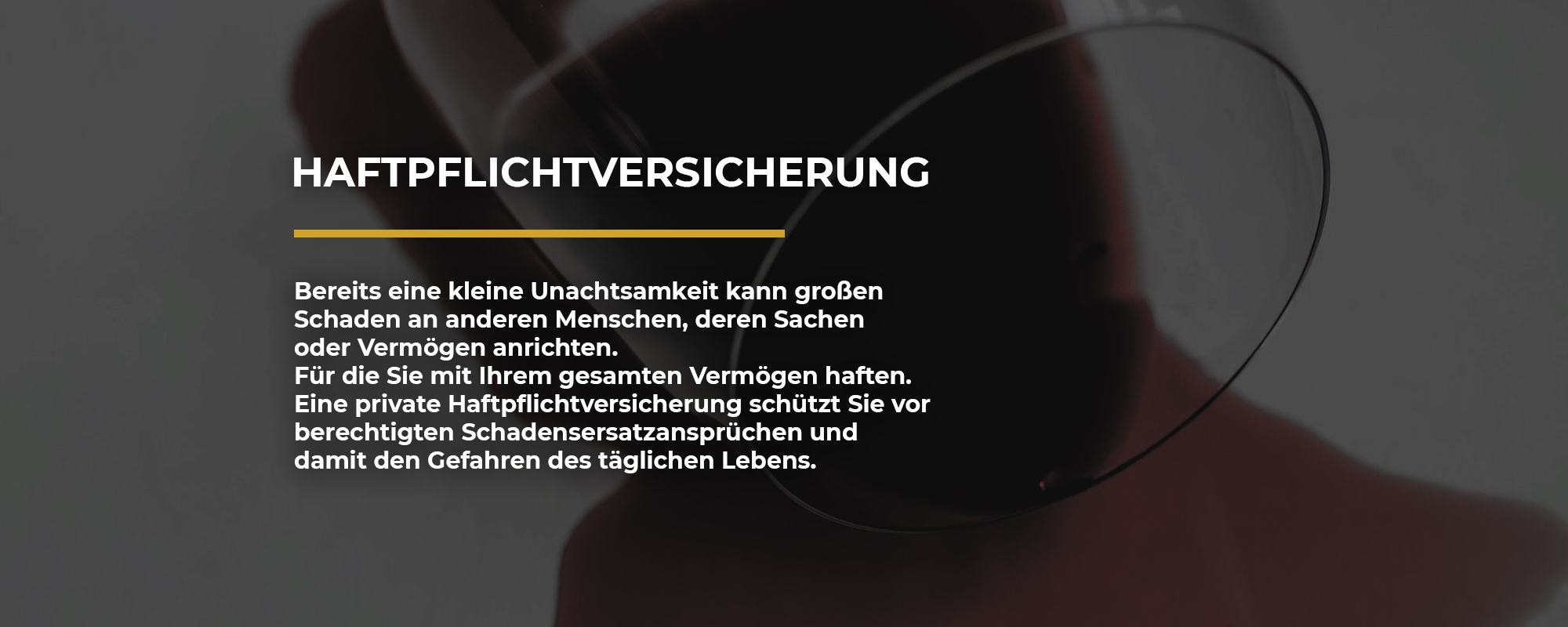 Haftpflichtversicherung