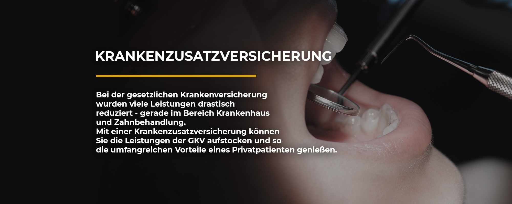 Krankenzusatzversicherung
