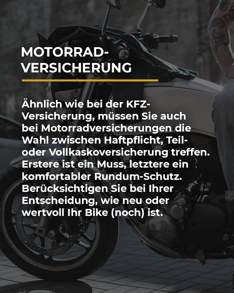 Motorradversicherung