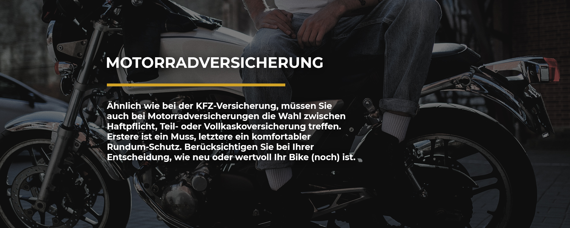 Motorradversicherung
