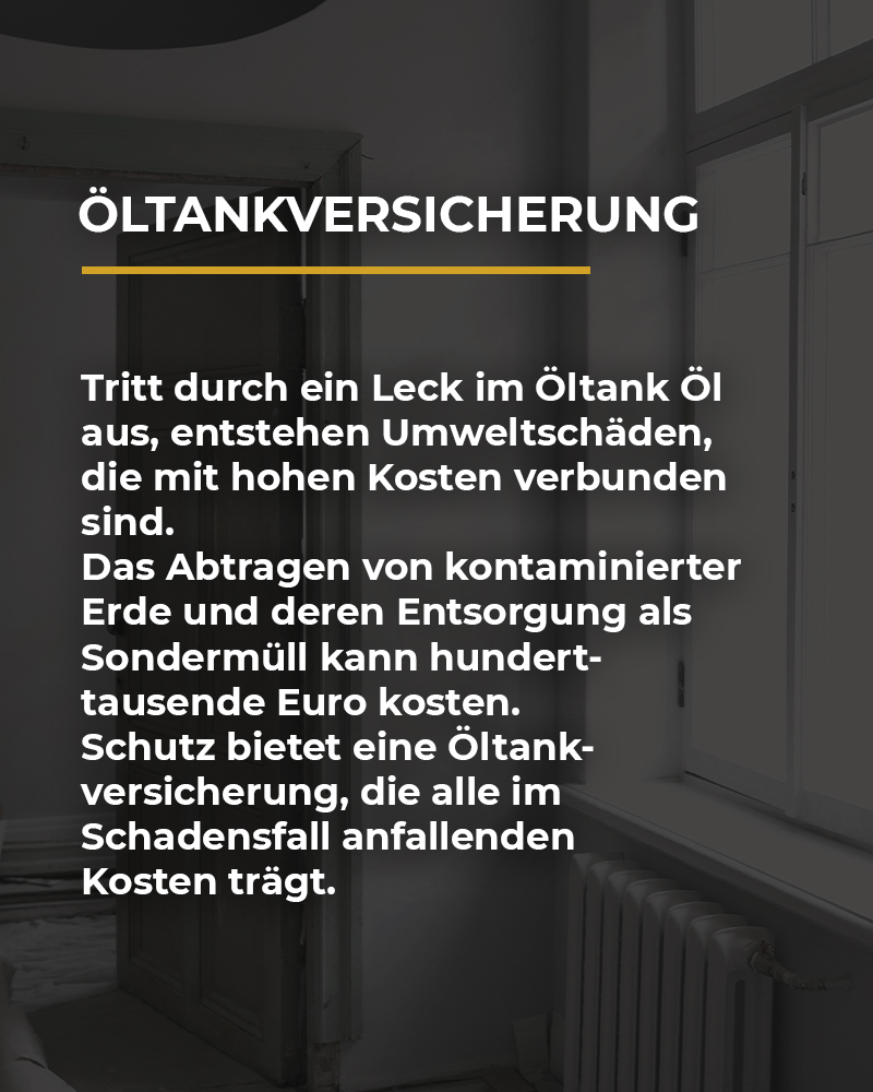Öltankversicherung
