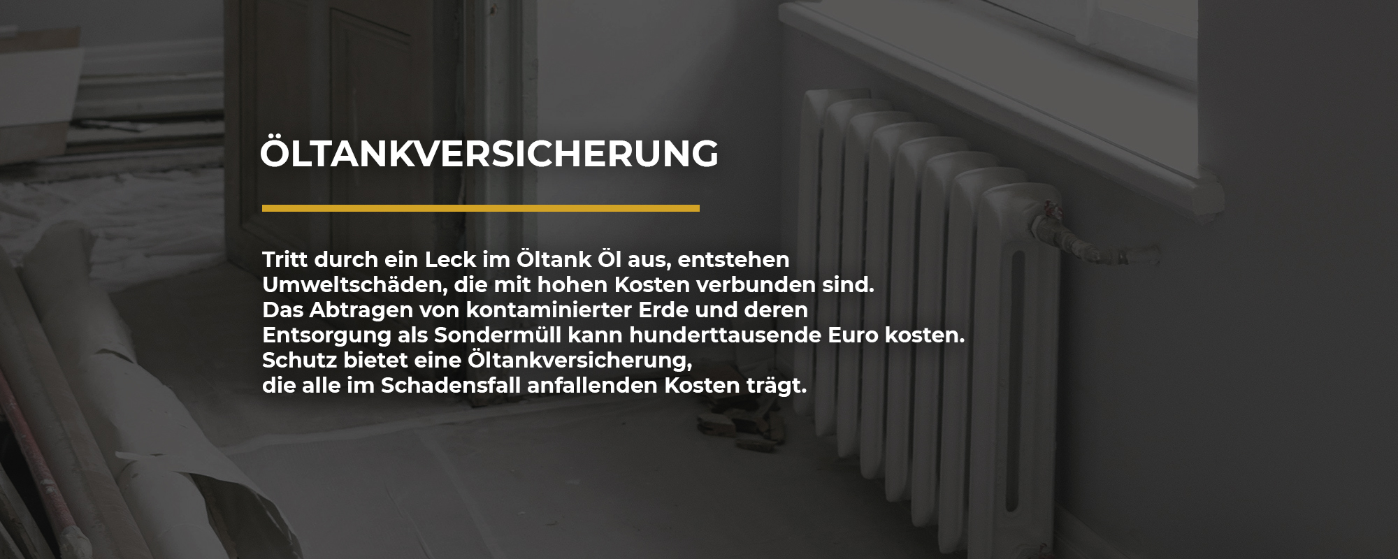 Öltankversicherung