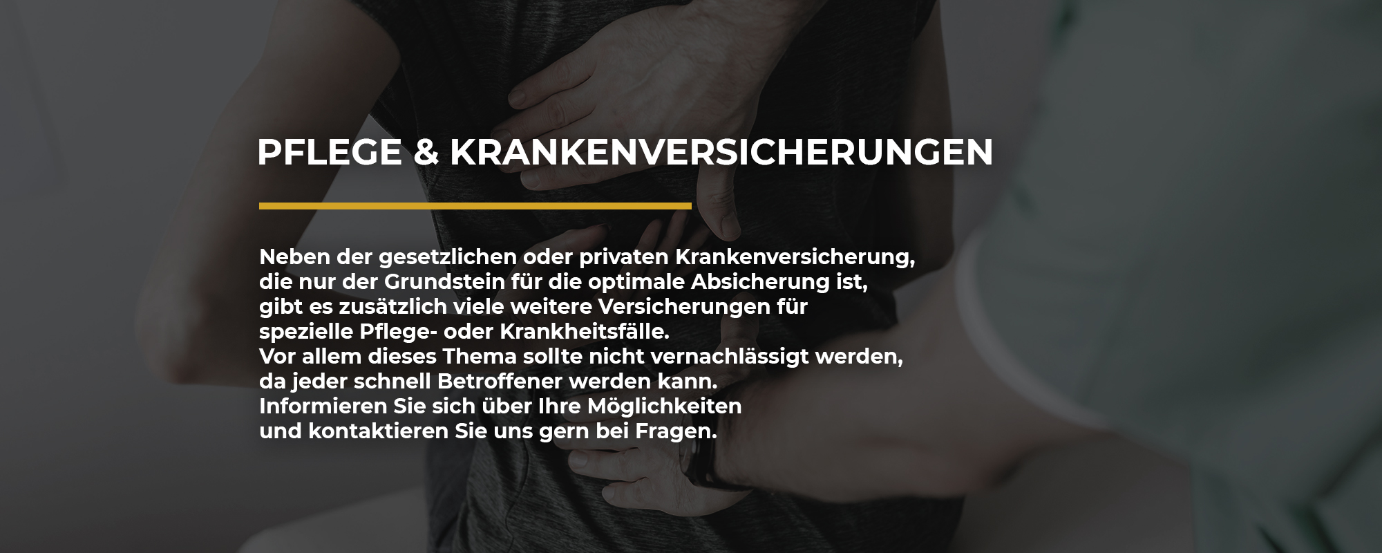 Pflege & Krankenversicherung