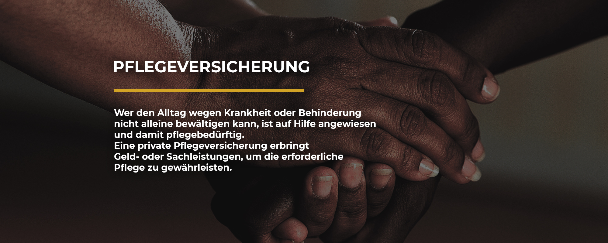 Pflegeversicherung