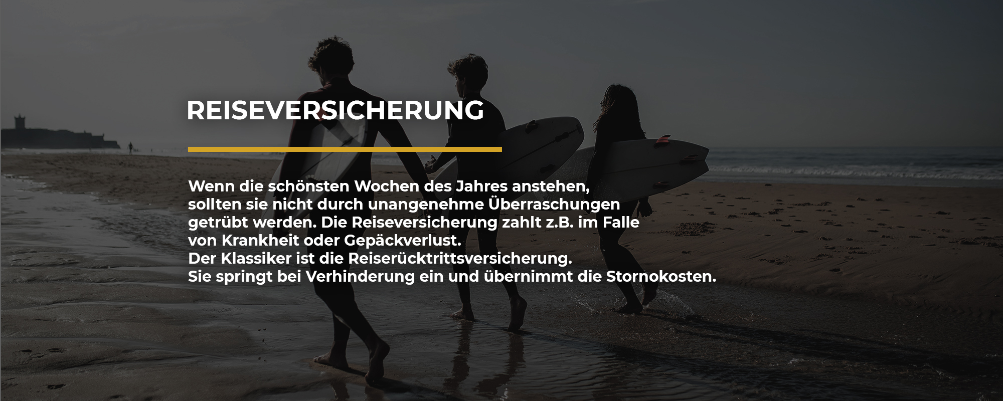 Reiseversicherung