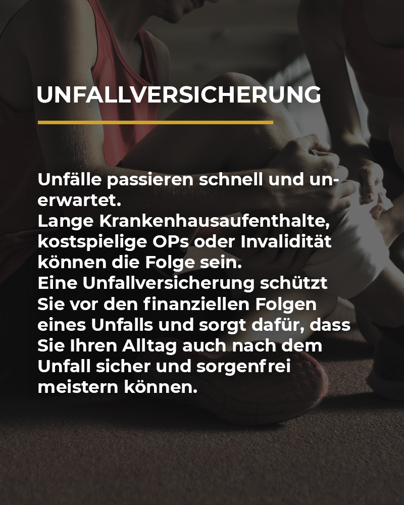Unfallversicherung
