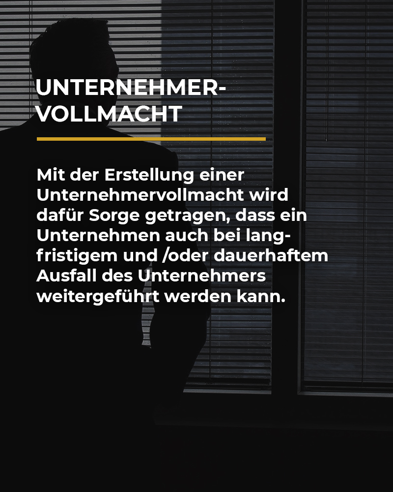 Unternehmervollmacht