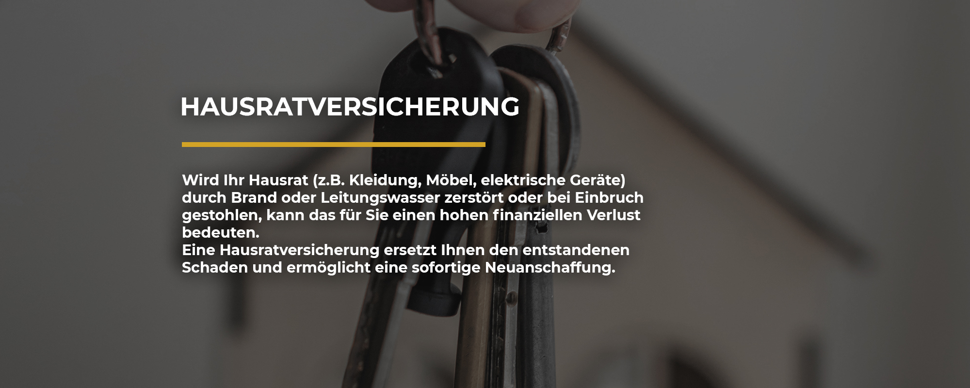 hausratversicherung